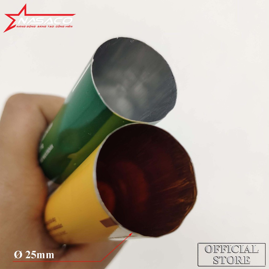 Tuýp Nhôm 25mm Dung Tích 65ml Chuyên Đựng Gel, Keo, Thuốc Nhuộm - Sức Chứa 50g