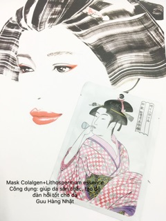 Mặt nạ dưỡng da Mitomo Geisha 1 miếng
