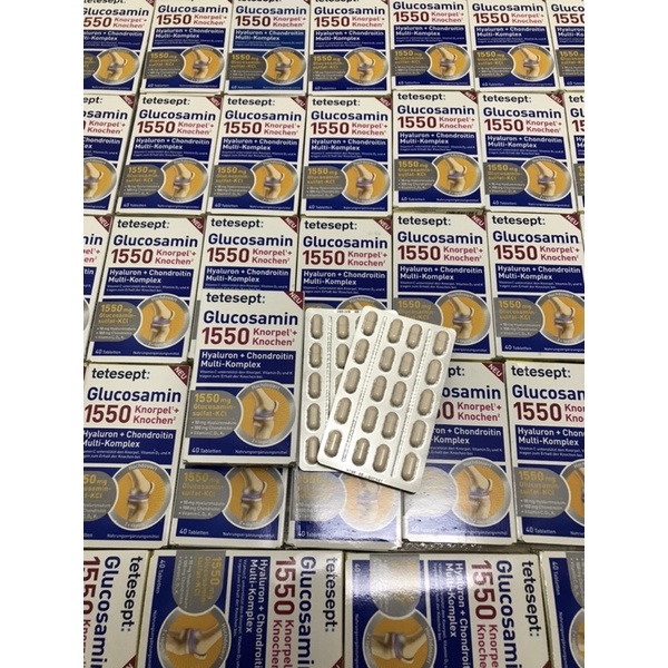 Viên uống bổ xương khớp glucosamin 1550  tetesept
