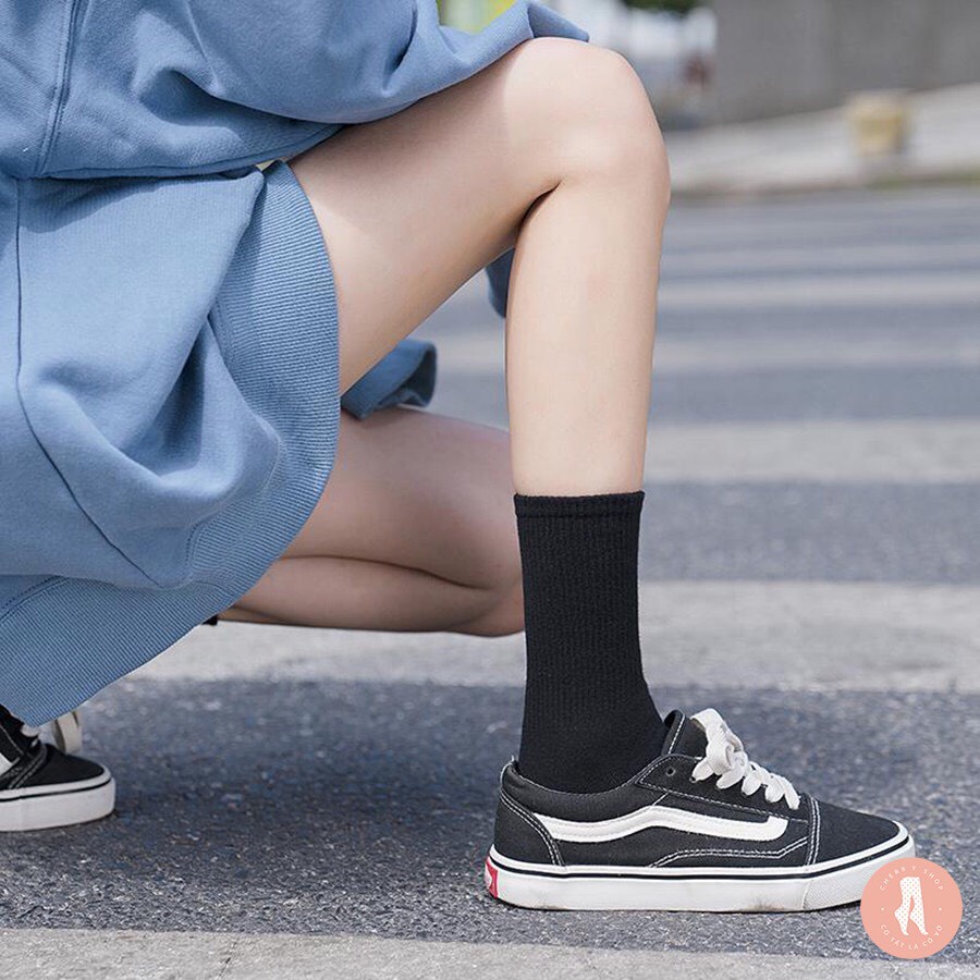 Tất nam nữ cổ cao cao cấp thoáng khí CAMILA T23