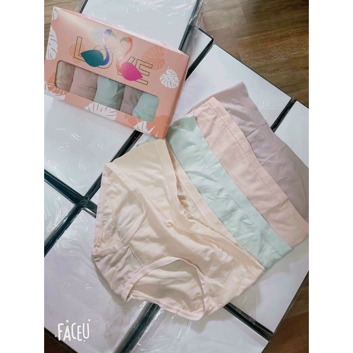 Quần Lót Nữ ❤️ FREESHIP ❤️Quần Chip Cotton trơn có màng tinh thể kháng khuẩn mềm mại | BigBuy360 - bigbuy360.vn