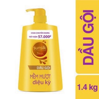 Dầu gội Sunsilk mềm mượt diệu kỳ 1.36 lít