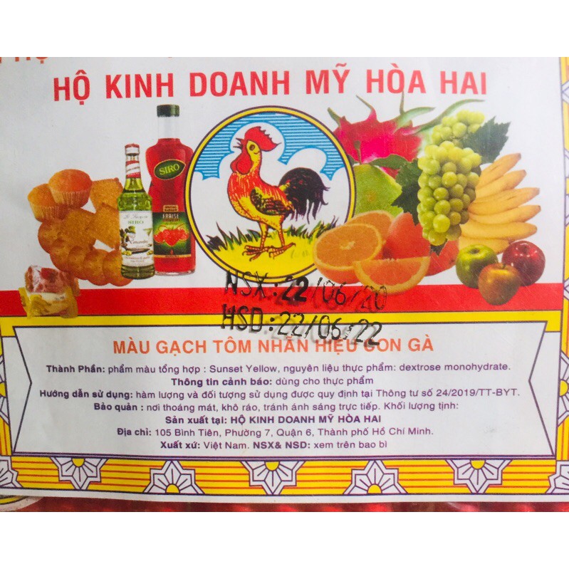 Ống màu gạch Con Gà