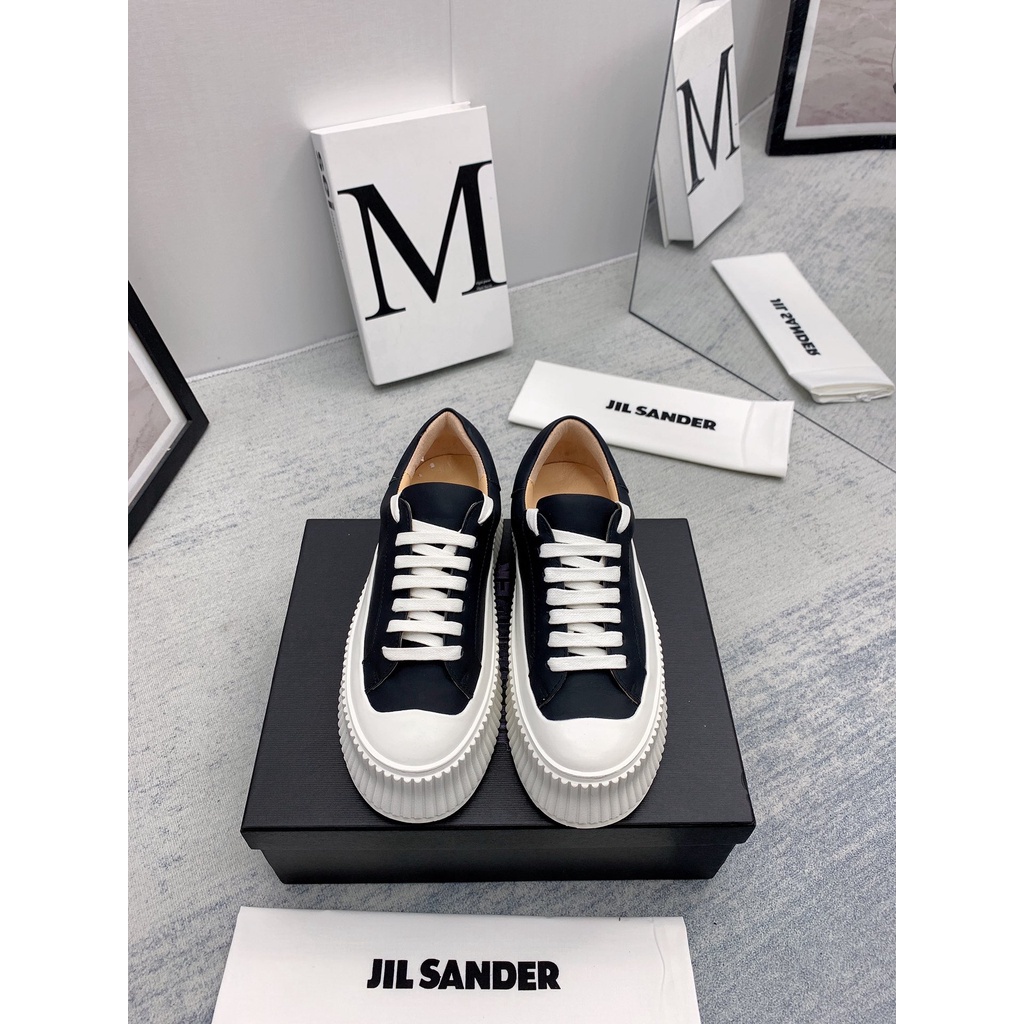 Giày Thể Thao Jil Sander 2022 Fully 4.5p Màu Đen Cá Tính