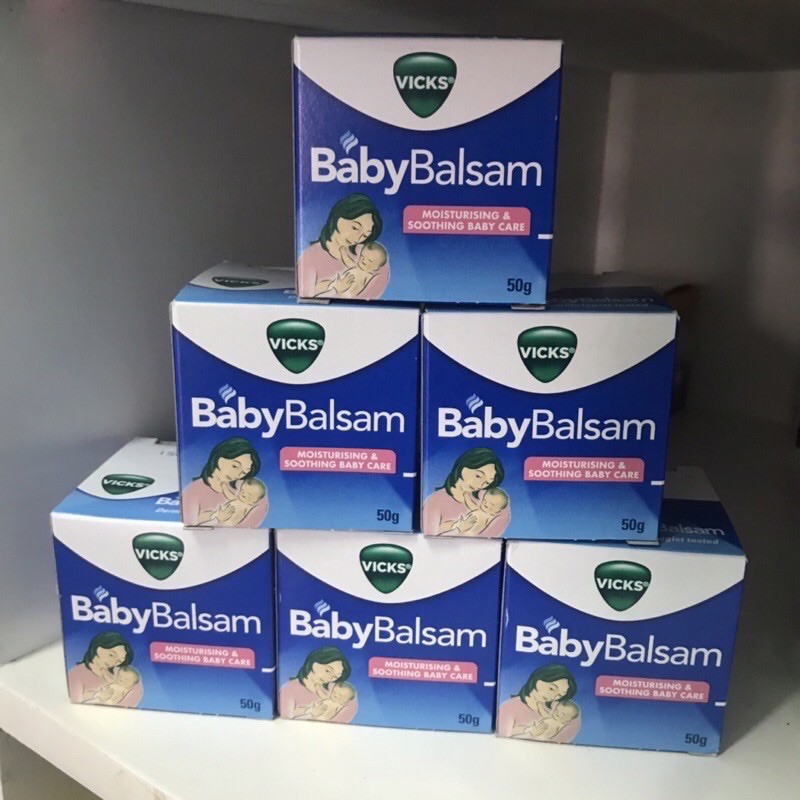 DẦU BÔI GIỮ ẤM , PHÒNG HO, CẢM LẠNH CHO BÉ VICKS BABY BALSAM