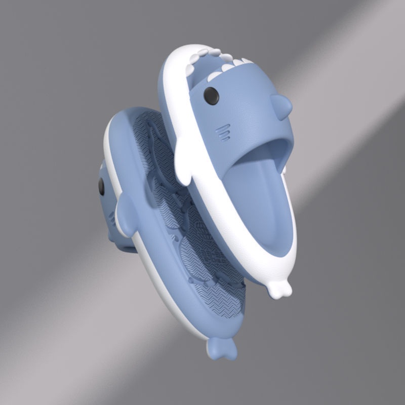 Dép Đi Trong Nhà Tắm Hình Cá Mập Dễ Thương Cho Cặp Đôi