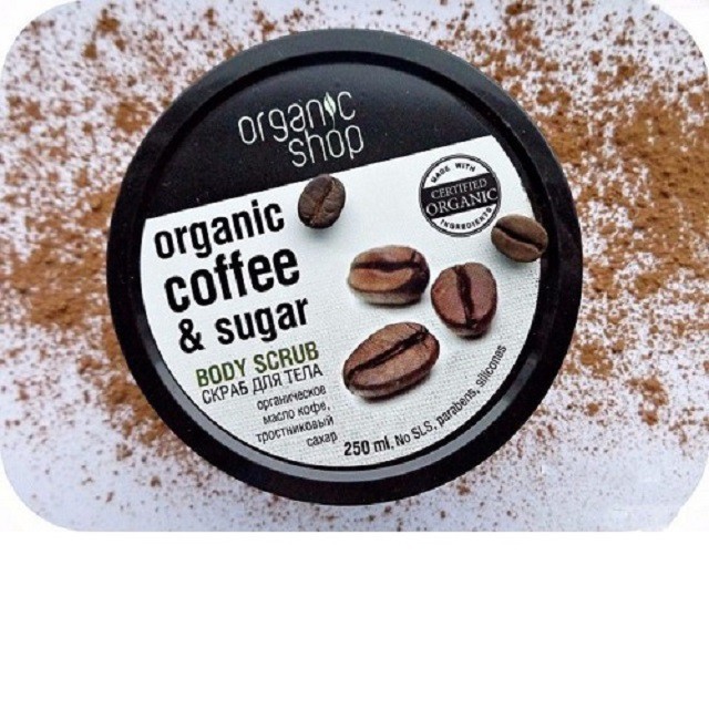 Tẩy Da Chết Toàn Thân Organic Shop Coffee Sugar Body Scrub 250ml