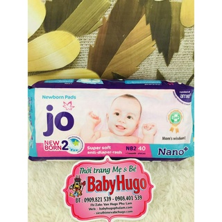 MIẾNG LÓT SƠ SINH JO NB2 40MIẾNG