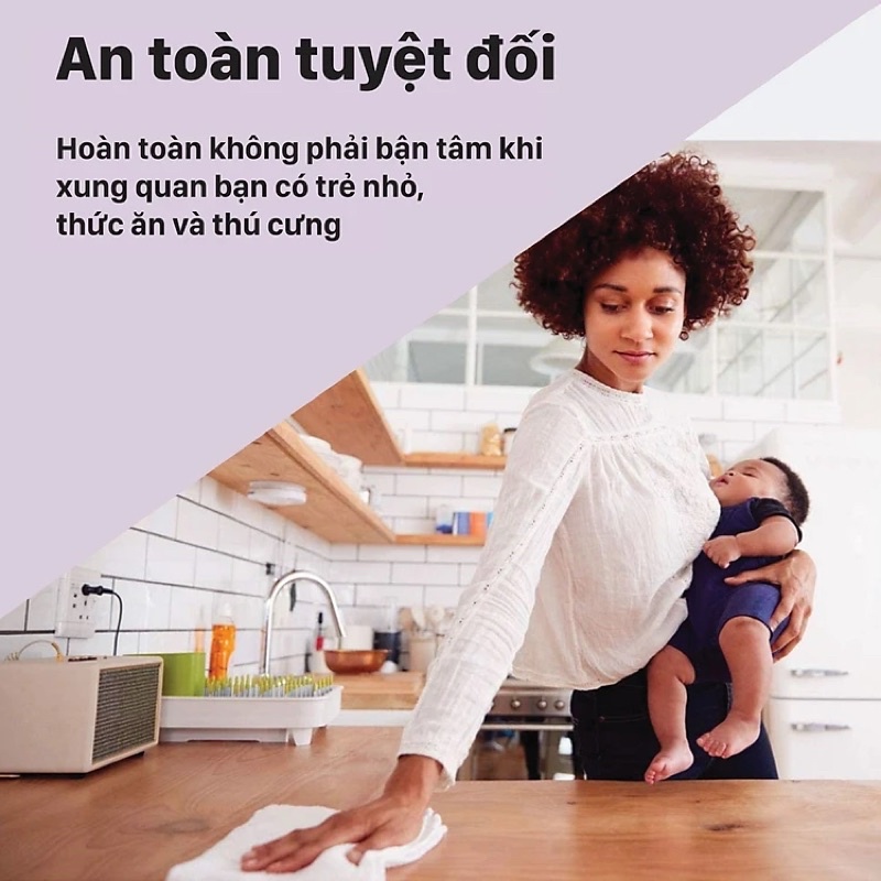 Nước làm sạch Sinh học Đa năng - Hương Lavender - All-Purpose Cleaning Concentrate (SCD Probiotics, USA) - 500ml Đậm đặc