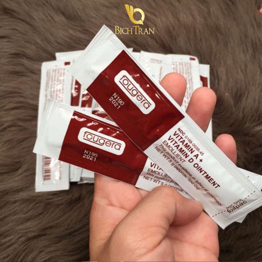 Dưỡng môi sau phun xăm AD gói dài 5g, dưỡng ẩm kích bong nhanh