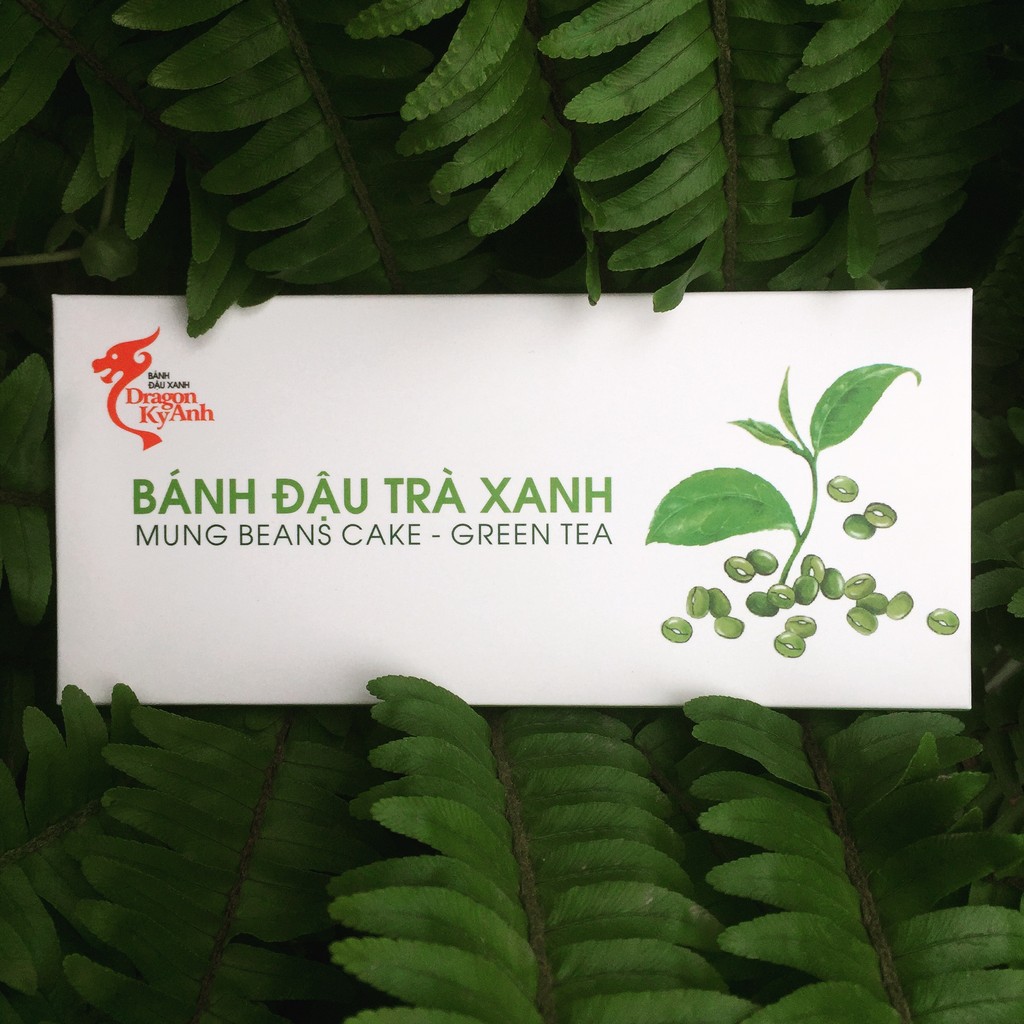 Bánh đậu xanh vị trà xanh
