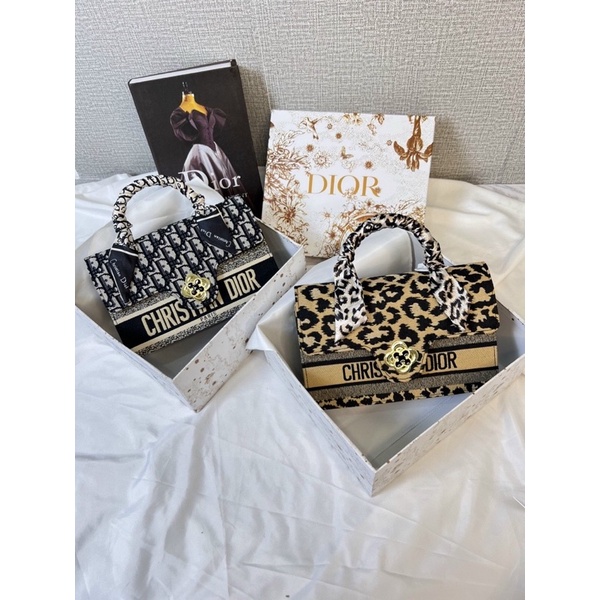 Túi xách dr quai xoắn tặng kèm nơ full box ảnh thật