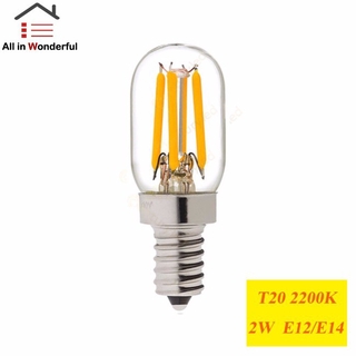 Bóng Đèn LED T20 E14 E12 Gắn Tủ Lạnh