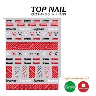 Hình dán móng,sticker nail trang trí móng