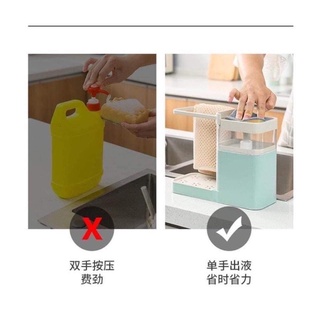 HỘP ĐỰNG NƯỚC RỬA CHÉN TẠO BỌT 3 IN 1