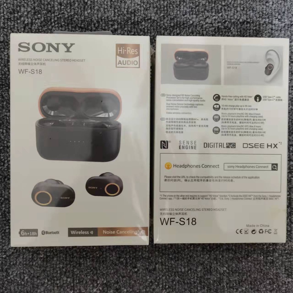 Tai Nghe Thể Thao Không Dây Bluetooth 5.0 Chống Ồn WF-1000XM3 Sony / Sony