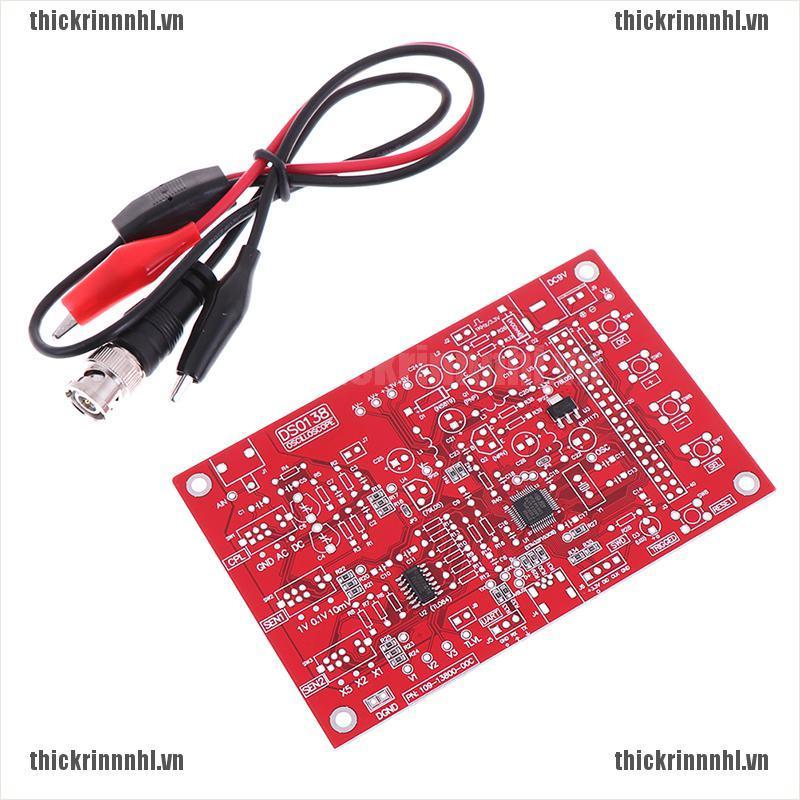 <Hot~new>New dso138 2.4" tft digital oscilloscope acrylic case diy kit smd soldered