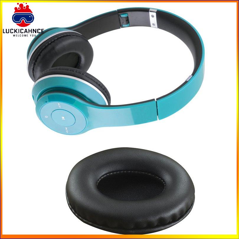 Đệm bọc bảo vệ tai nghe chụp đầu hình bầu dục bằng da 707