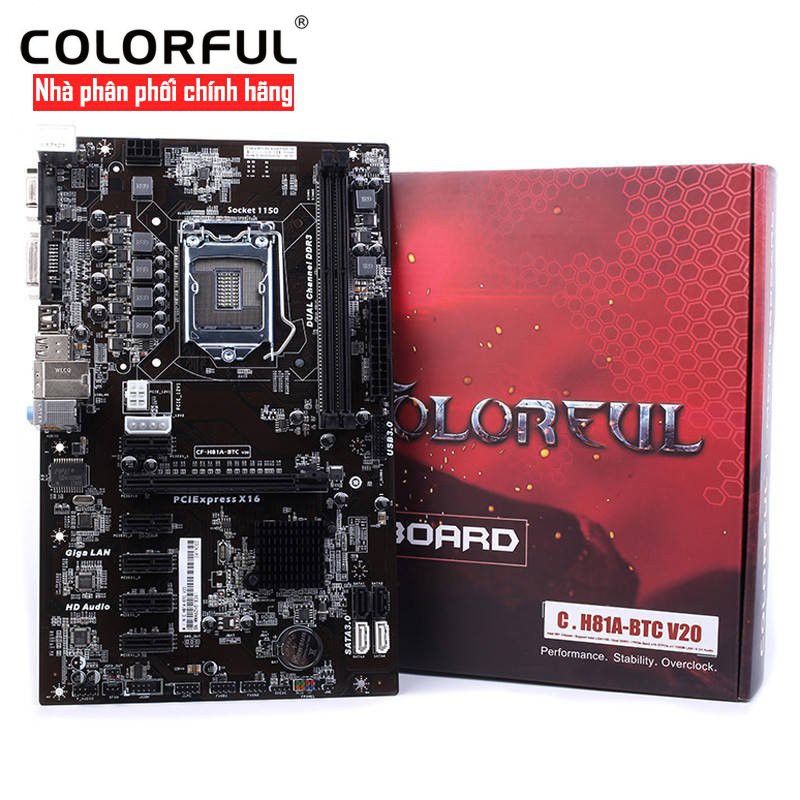 bán combo colorfull h81 cpu g1840 và ram 4g