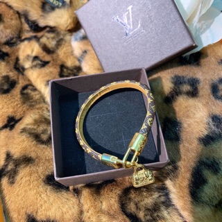 Vòng Tay Lv (Siêu Cấp Da Thật) Full Box