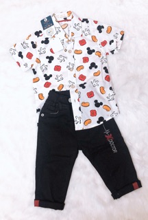Sét bộ micky bé trai