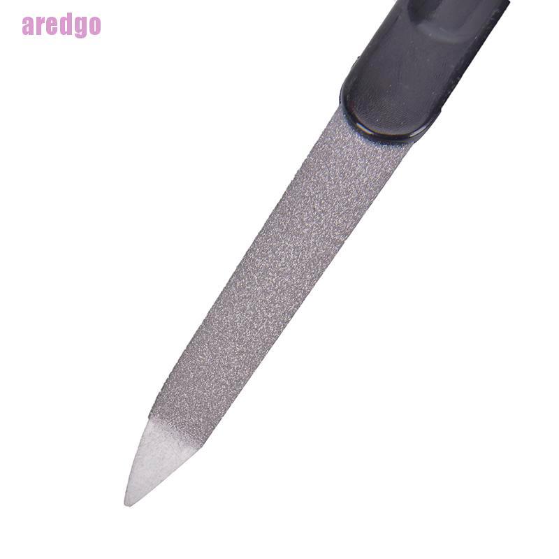 (Hàng Mới Về) Bộ 5 Cây Dũa Móng Tay 2 Mặt Bằng Nhựa