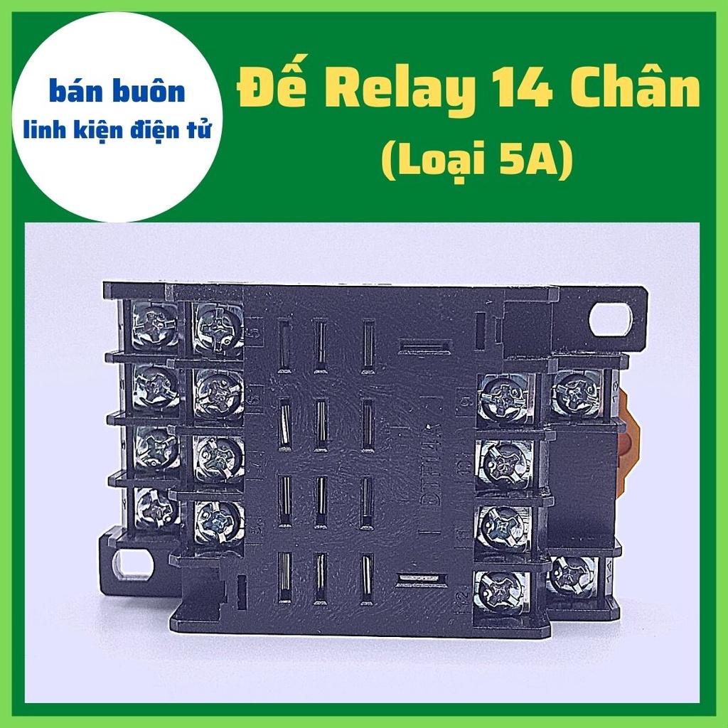 Đế Relay,  Đế role trung gian, đế role 8 chân