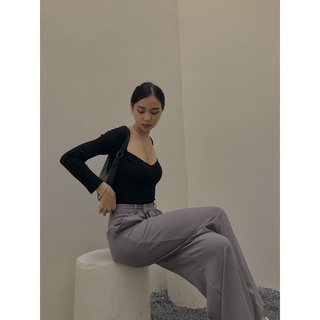 Quần ống suôn - Gray trousers