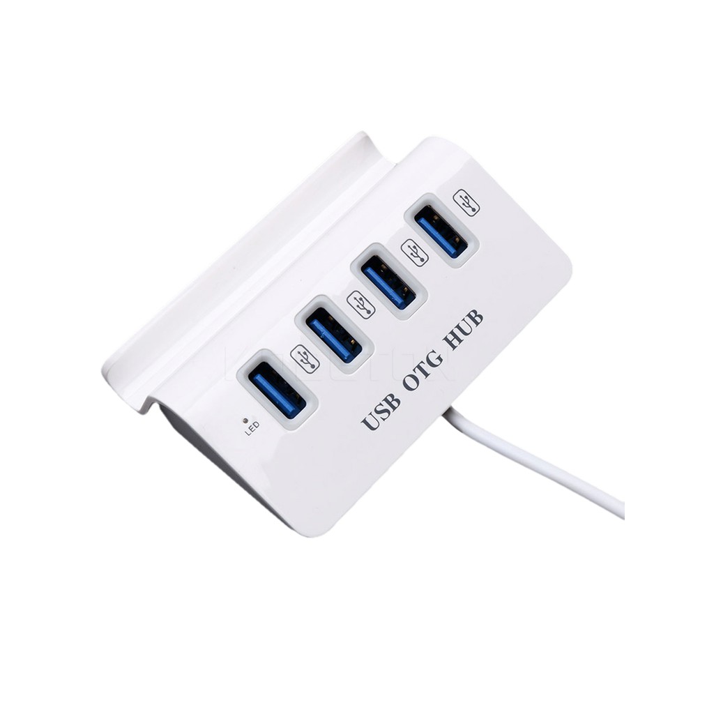 Thiết bị chia 4 cổng USB OTG 480Mbps dành cho laptop táo