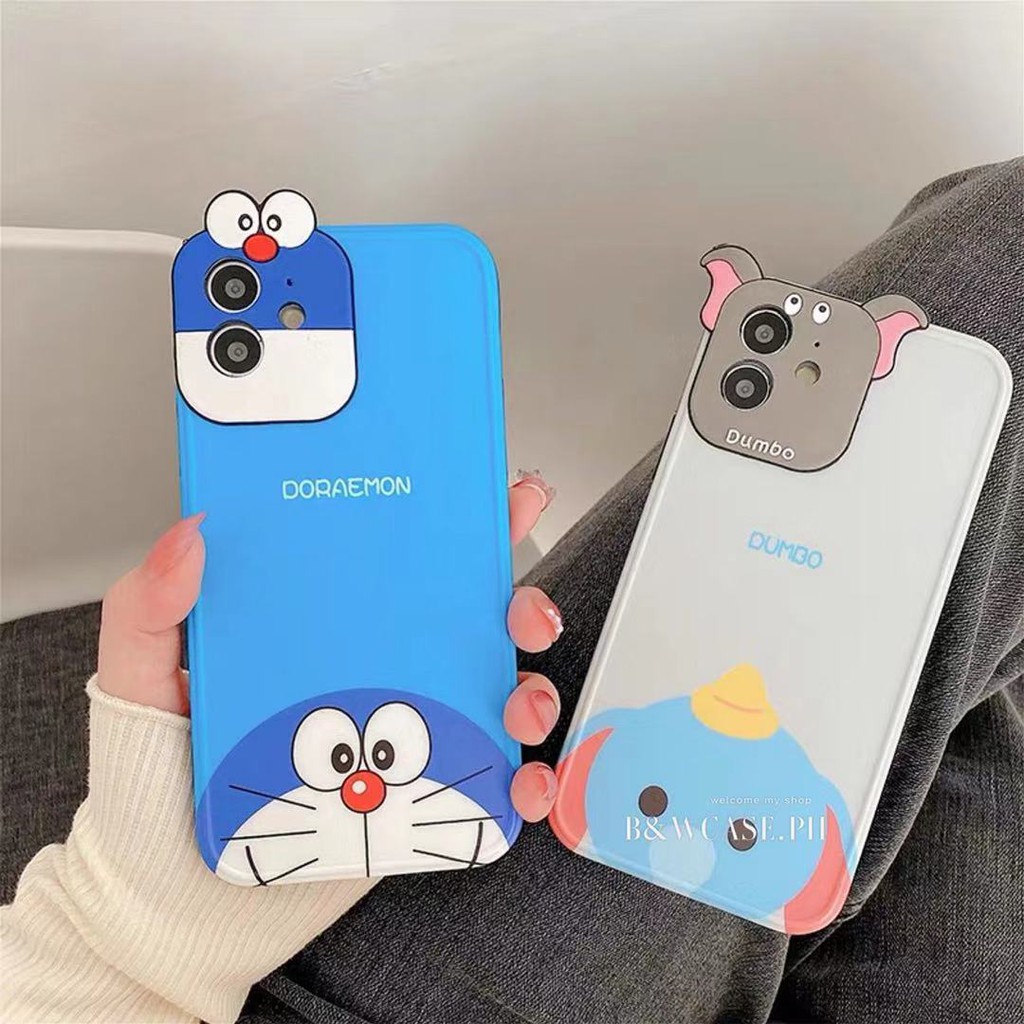 Ốp Điện Thoại Mềm In Hình Hoạt Hình 3d Doraemon Cho Iphone 12 11 Pro Max Ix Xs Max Iphone 7 I8 Plus Xr Se2020