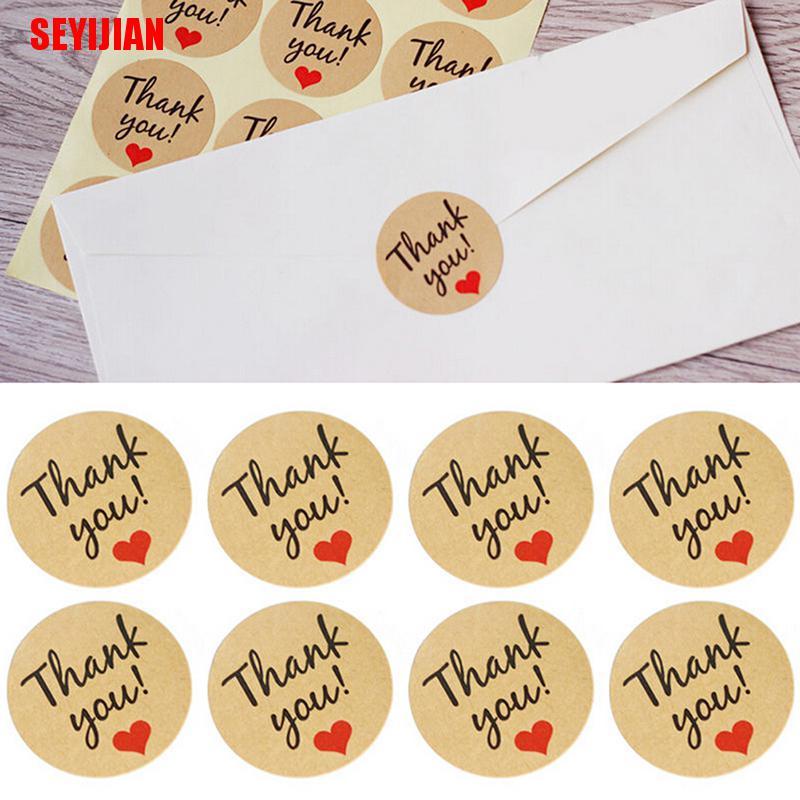 Bộ 60 Miếng Dán Trang Trí Bánh Chữ Thank You Xinh Xắn