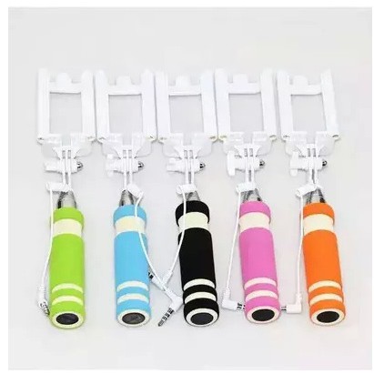 Mini Shutter tích hợp không dây Selfie Stick cầm tay Chân máy đơn cầm tay có thể mở rộng Giá đỡ điện thoại cho iPhone Điện thoại Samsung