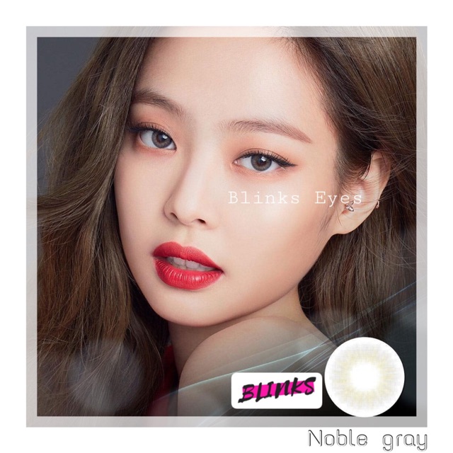 Noble gray ( 0-8 diop ) - Hydrogel Silicone Lens note lại độ cận kính áp tròng