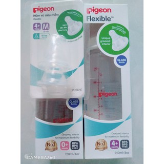 Bình sữa thủy tinh 240ml