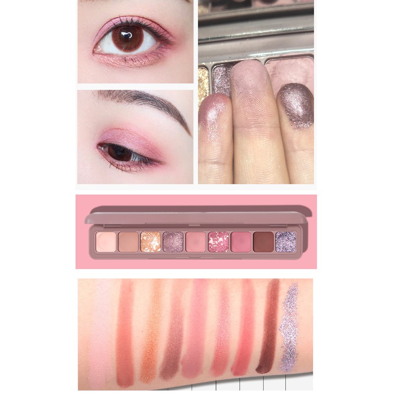 Bảng phấn mắt Novo 9 màu mềm mại | BigBuy360 - bigbuy360.vn