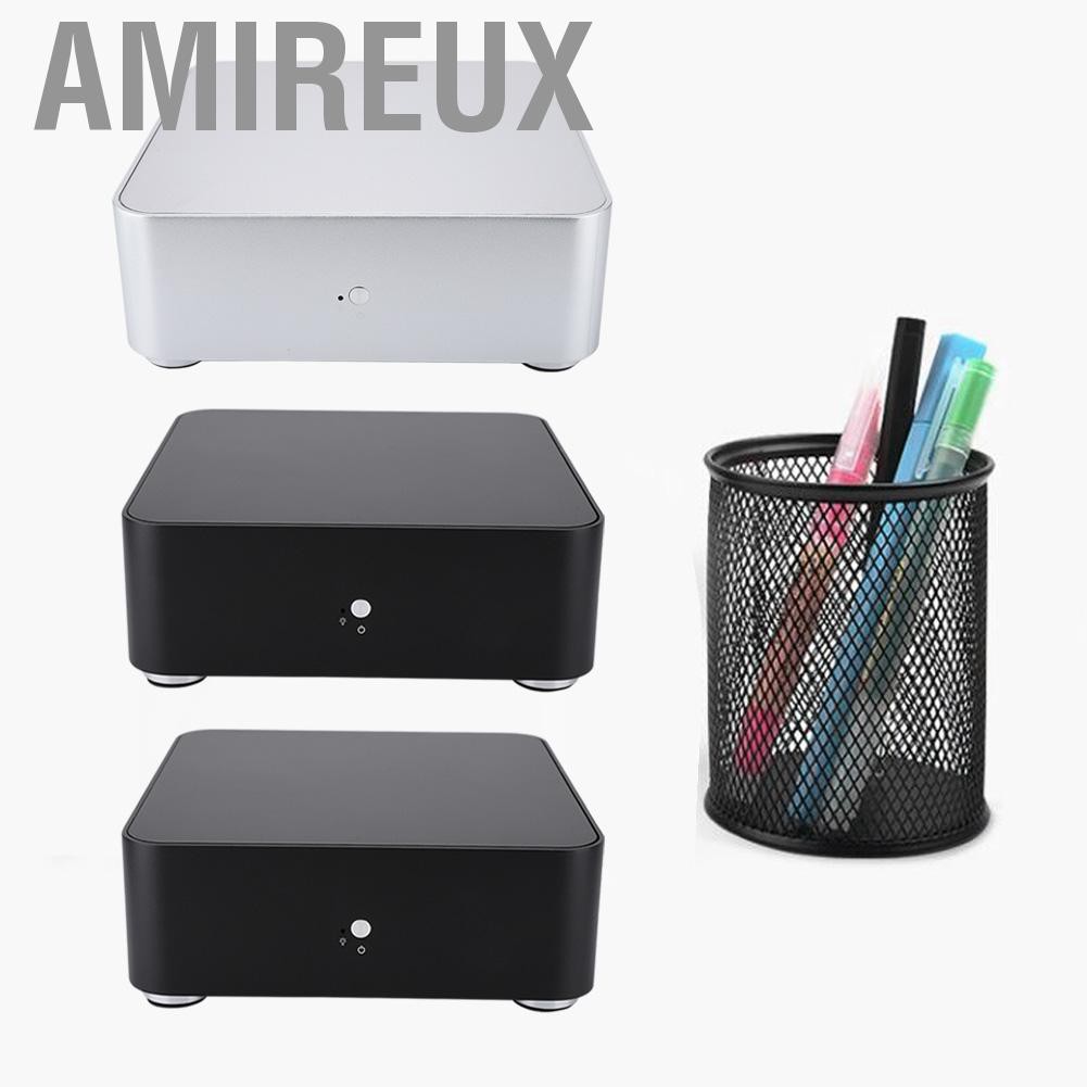 Amireux Mini ITX Computer Case Aluminum Alloy HTPC PC