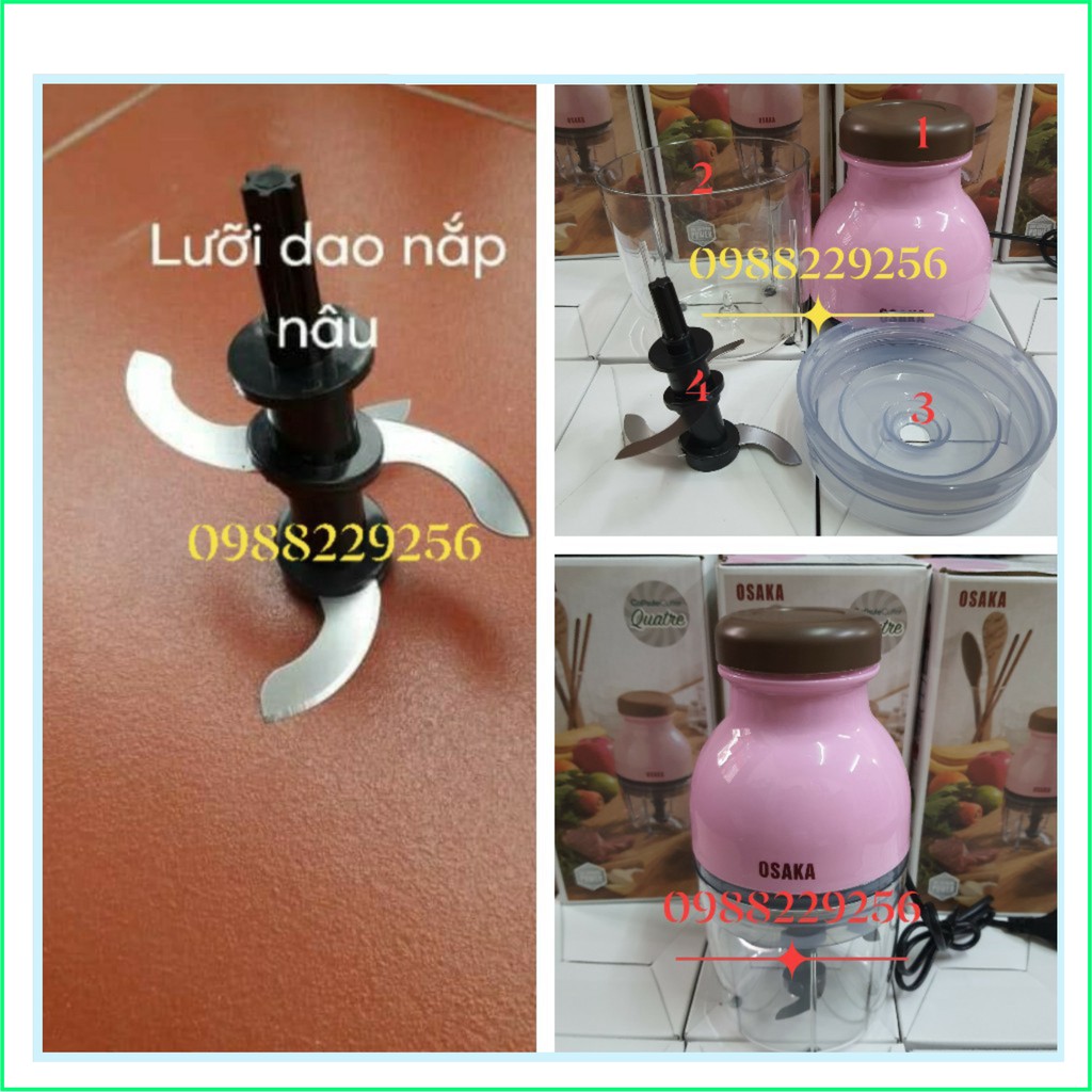 Rẻ - Linh kiện máy xay osaka nắp nâu