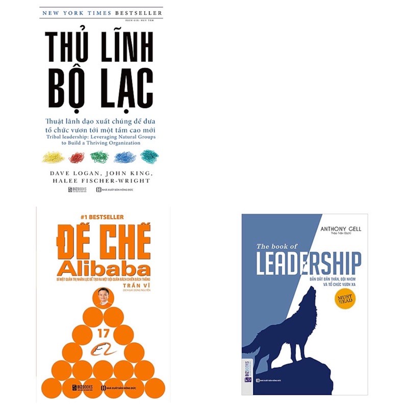 Sách - Combo 3 Cuốn Dành Cho Người Thủ Lĩnh