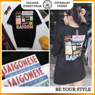 ÁO THUN TAY LỠ SAIGONESE UNISEX - GIN STORE