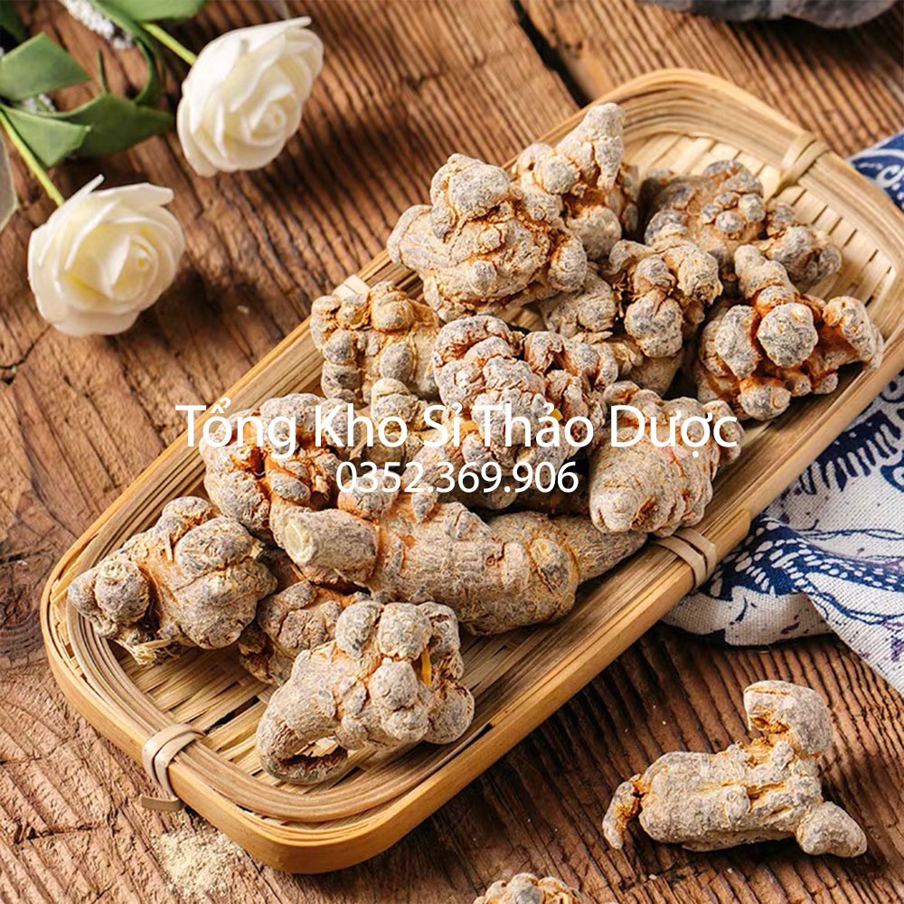 Củ tam thất bắc 100g (Hàng loại 1, 7 củ/lạng, khô, sạch)