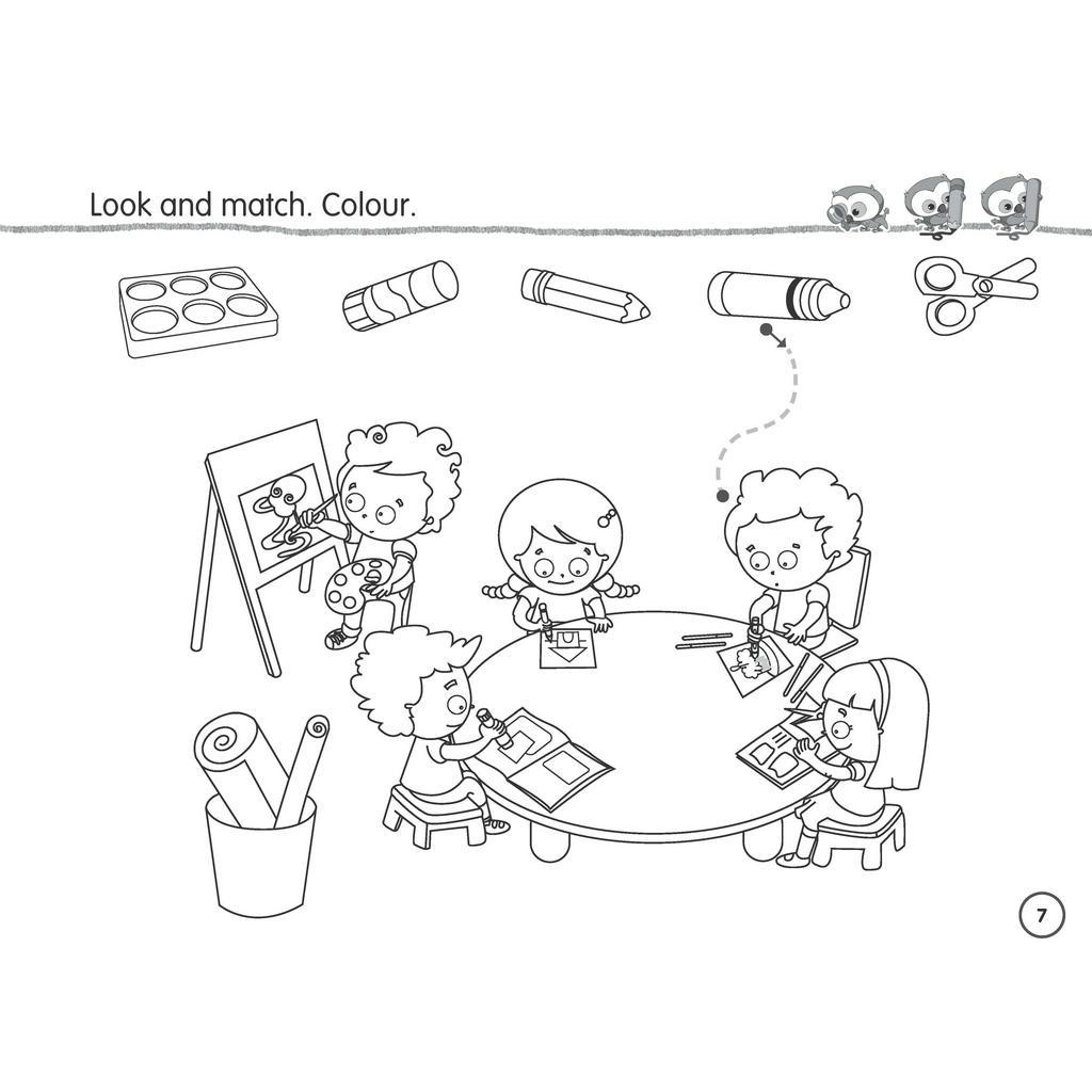 Sách - DTPbooks - Learn With Ollie 2 Activity Book