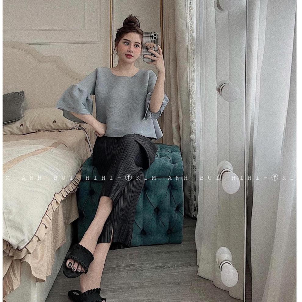 Set đồ nữ cá tính, set quần lửng áo thun đi chơi sang chảnh mùa hè đẹp 8A00123 THVVN