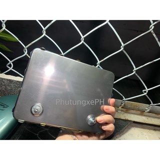 Khung biển số Titan cho xe máy (TẶNG MICA)