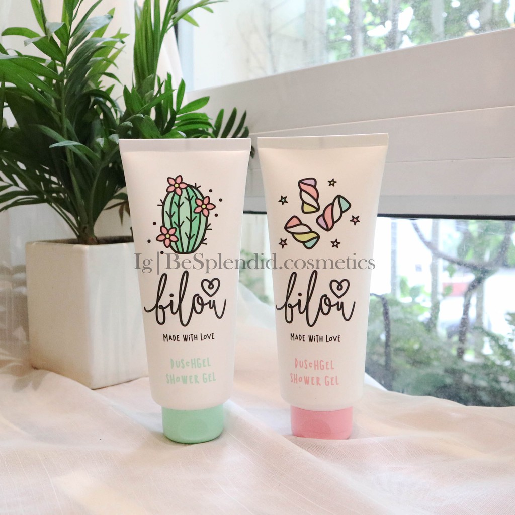 BILOU - Sữa Tắm Dạng Gel Thơm Từ Nước Đức (Hương Kẹo ngọt,Xương Rồng và Kiwi Nhiệt Đới)