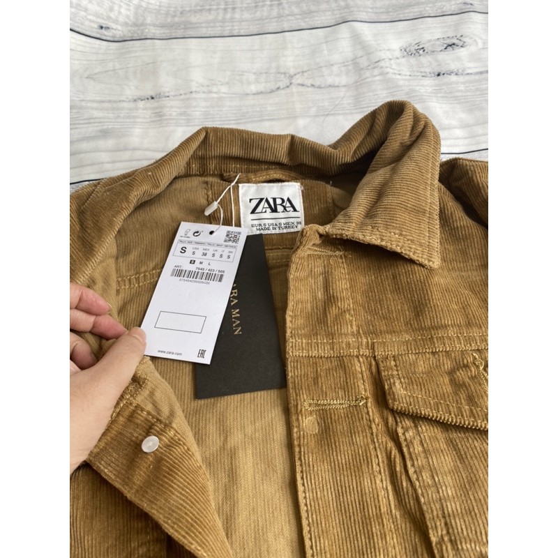 Áo khoác nhung Z@R@ Man