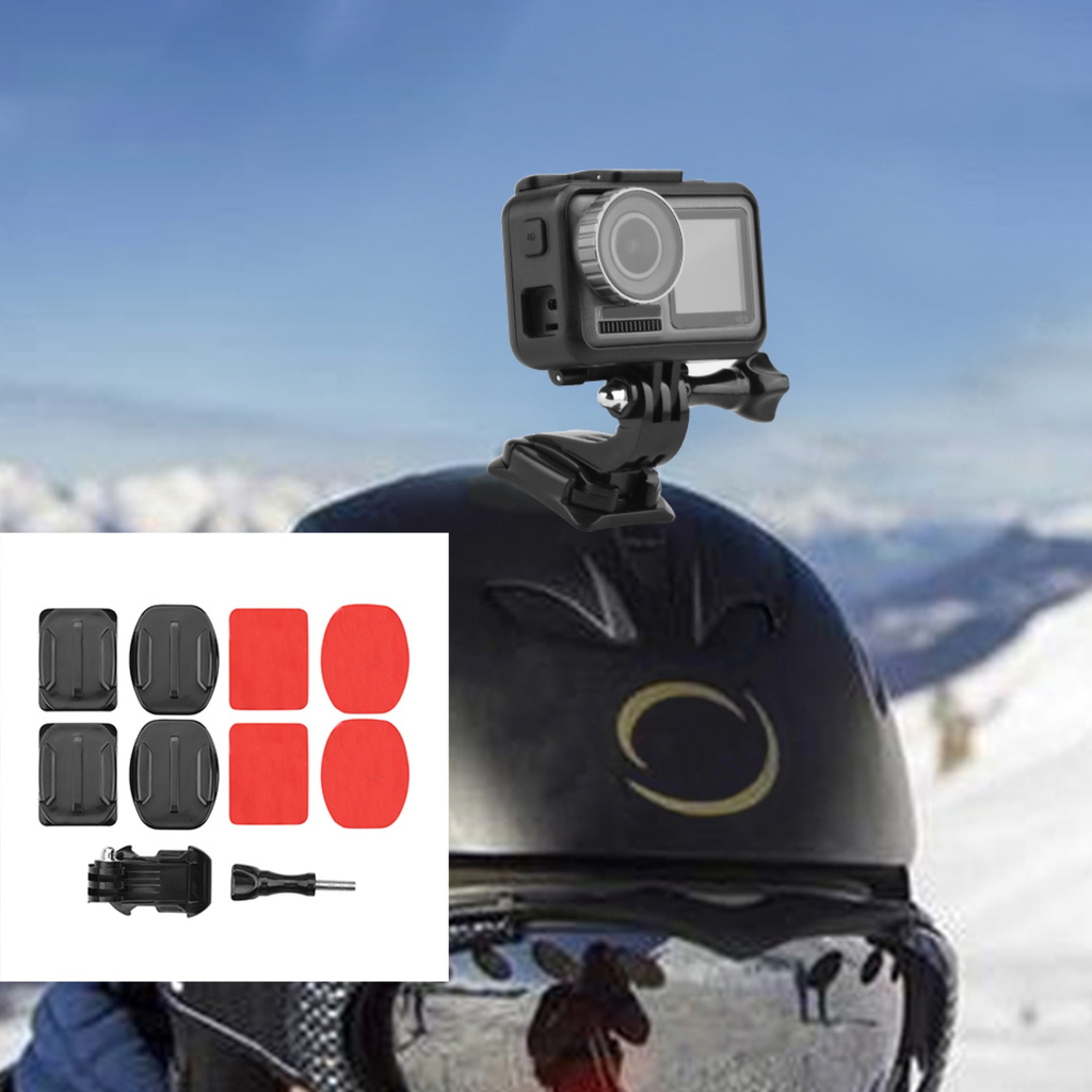 Giá Đỡ Camera Hành Trình Gopro Osmo Gắn Nón Bảo Hiểm