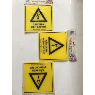 BIỂN BÁO - CẨN THẬN ĐIỆN CAO THẾ
