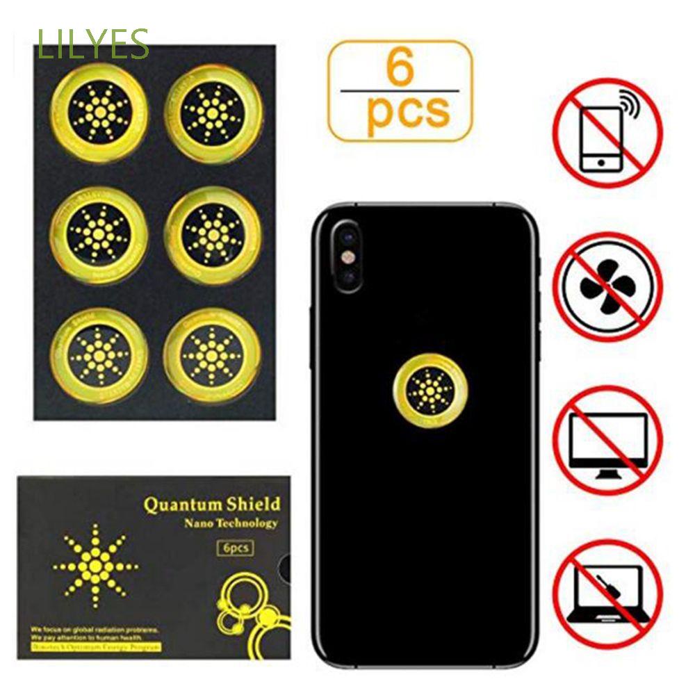 Miếng Dán Bảo Vệ Điện Thoại Chống Bức Xạ Hình Tròn Nhỏ Gọn Nhiều Màu Sắc