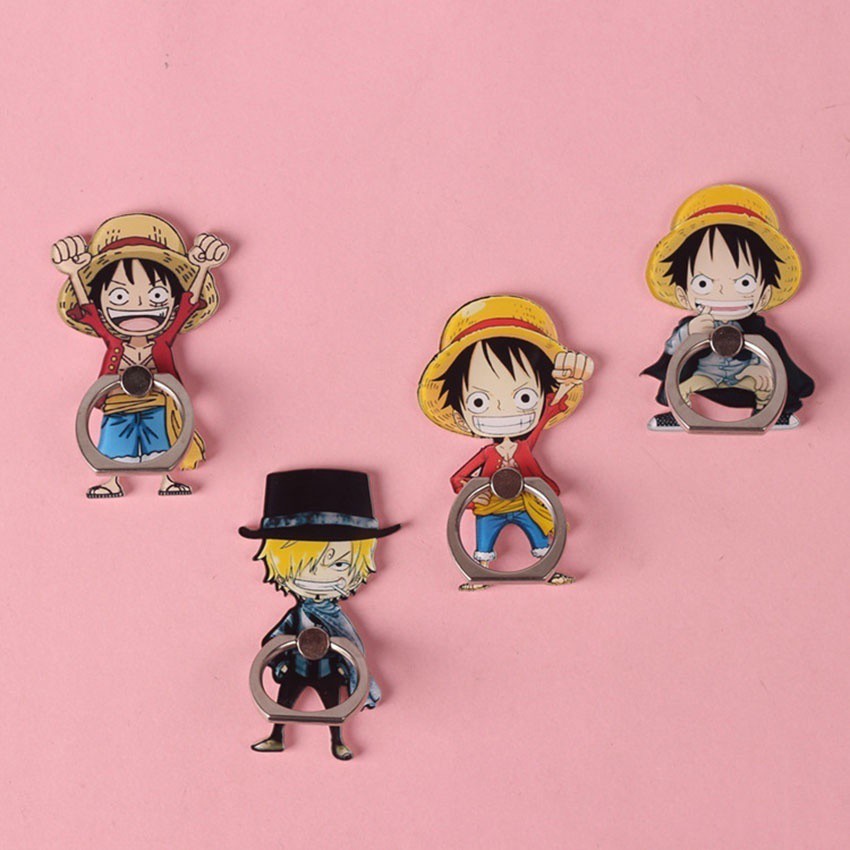 Nhẫn Đỡ Điện Thoại Chống Rơi Hình Nhân Vật One Piece