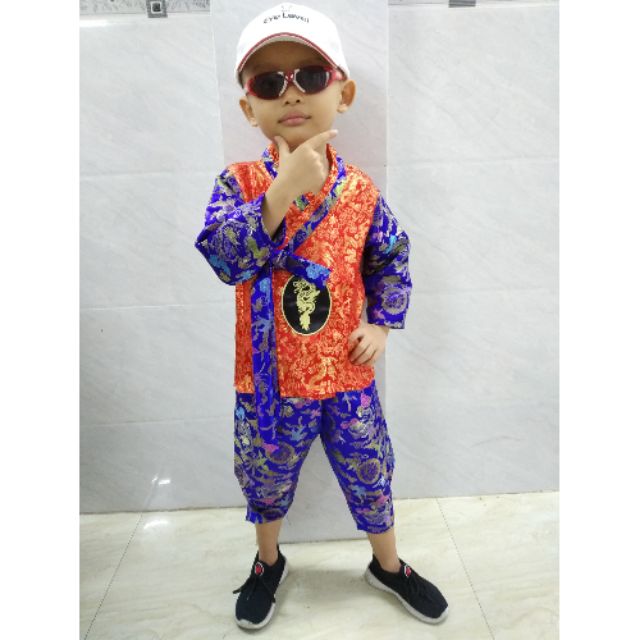 Set hanbok hàn quốc cho bé trai